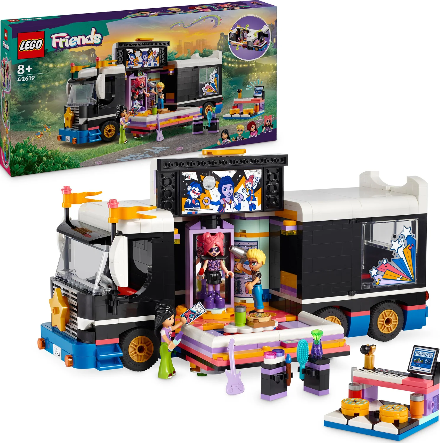 LEGO® Friends Pop Star Music Tour Bus - Image 9