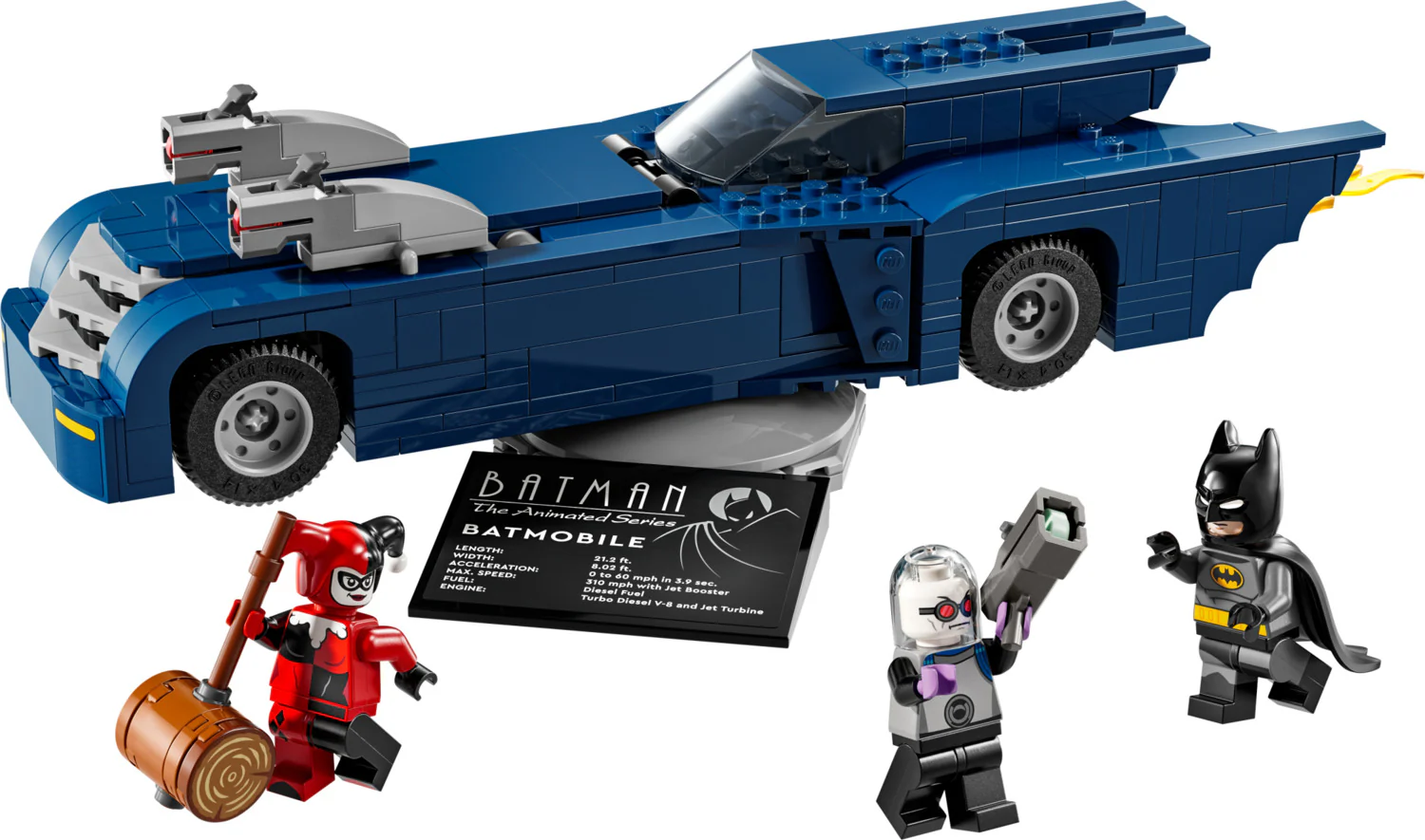 LEGO® Super Heroes DC Batman™ with the Batmobile™ vs. Harley Quinn™ and Mr. Freeze™ - Image 2