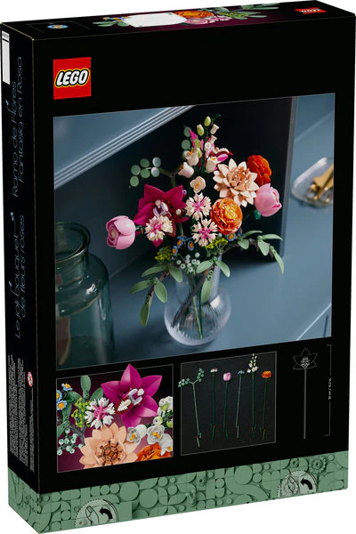 LEGO® Botanicals Pretty Pink Flower Bouquet - Image 2