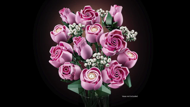 LEGO® Botanicals Bouquet of Pink Roses - Image 5