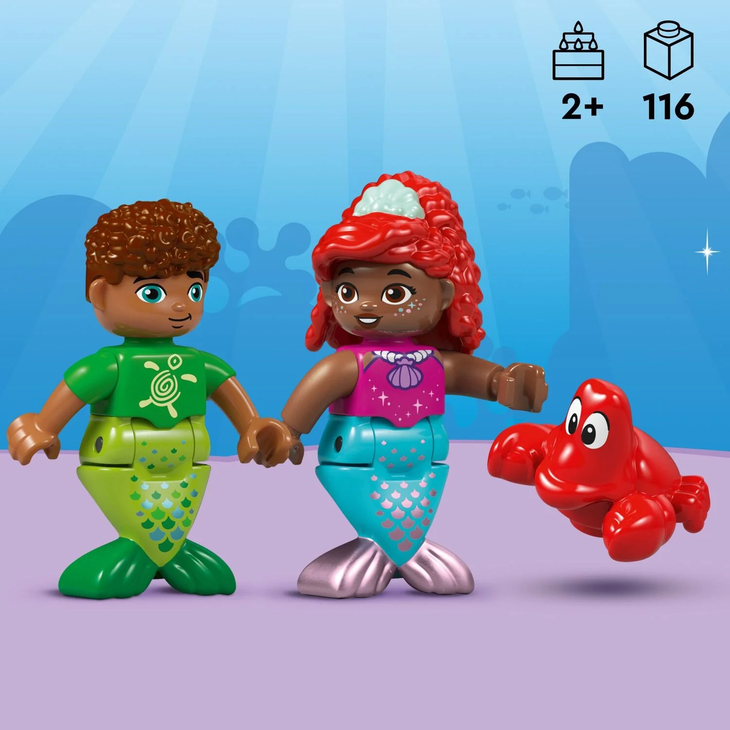 LEGO® DUPLO® Disney Ariels Magical Underwater Palace - Image 5