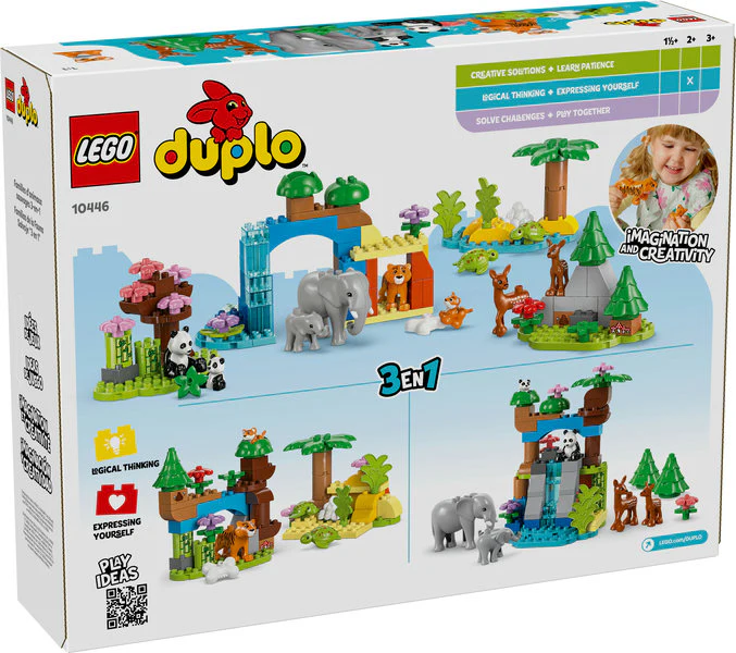LEGO® DUPLO® 3in1 Wild Animal Families - Image 2