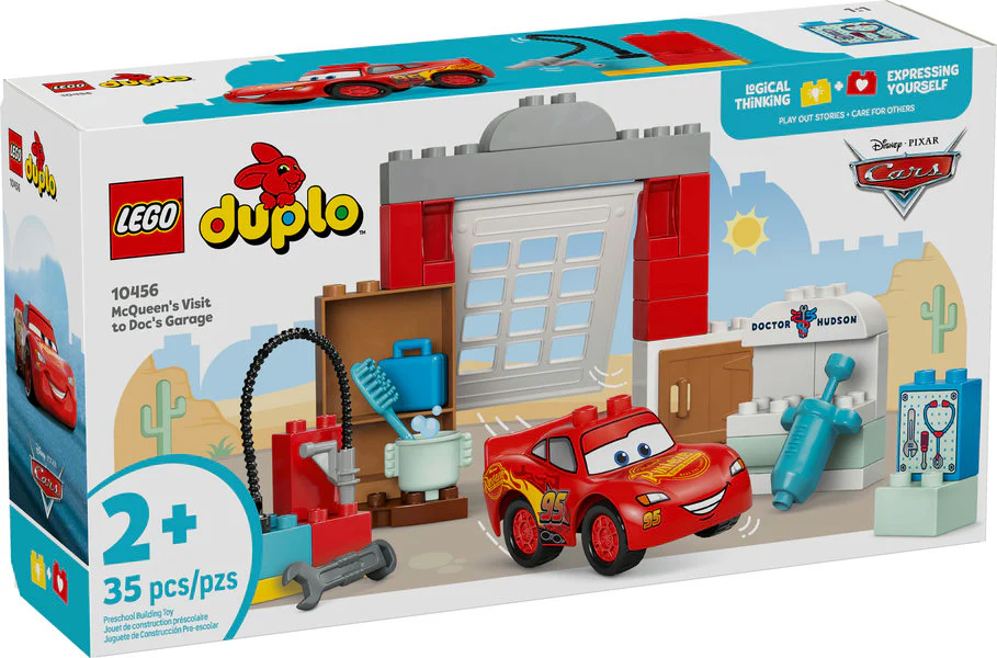 LEGO® DUPLO® Disney and Pixar Cars McQueen’s Visit to Doc’s Garage