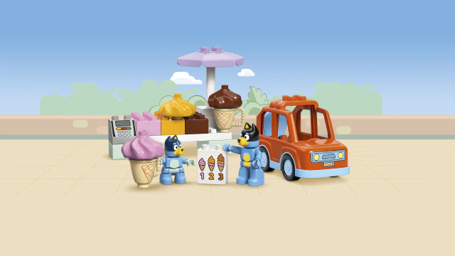 LEGO® DUPLO® Ice Cream Trip With Bluey - Image 6