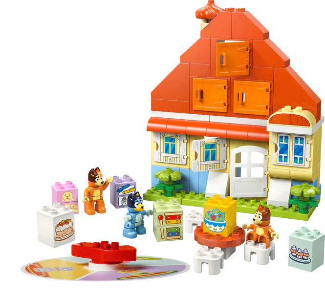 LEGO® DUPLO® Bluey’s Family House with Memory Game - Image 3