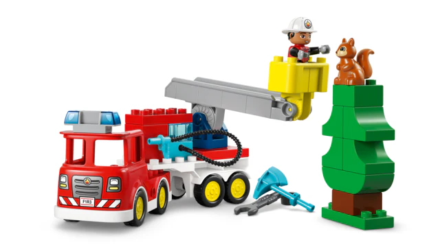 LEGO® DUPLO® Fire Truck Hose And Firefighter - Image 5
