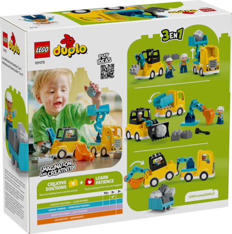 LEGO® DUPLO® Town 3 In 1 Construction Vehicles - Image 2