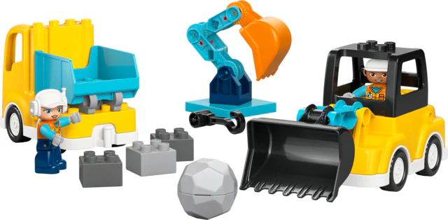 LEGO® DUPLO® Town 3 In 1 Construction Vehicles - Image 3