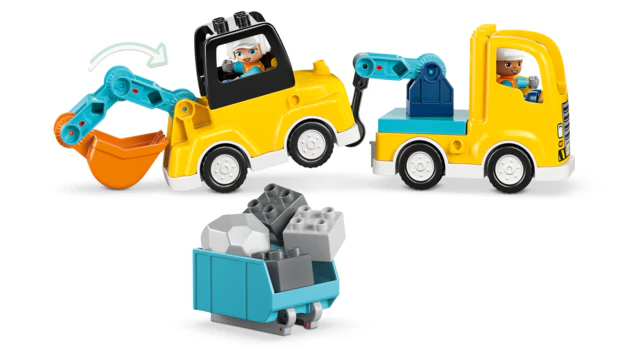 LEGO® DUPLO® Town 3 In 1 Construction Vehicles - Image 4