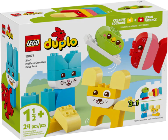 LEGO® DUPLO® 3 In 1 Creative Cute Pets