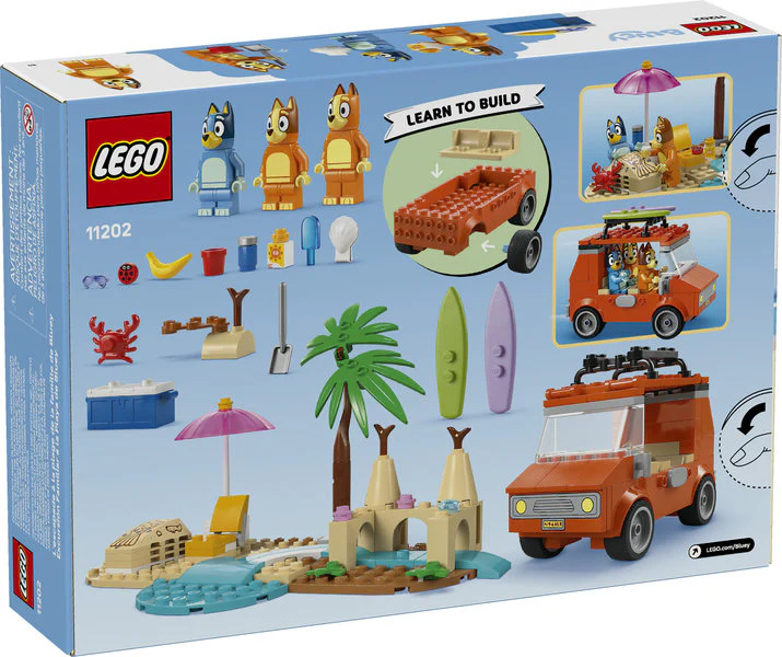 LEGO® Blueys Beach & Family Car Trip - Image 2