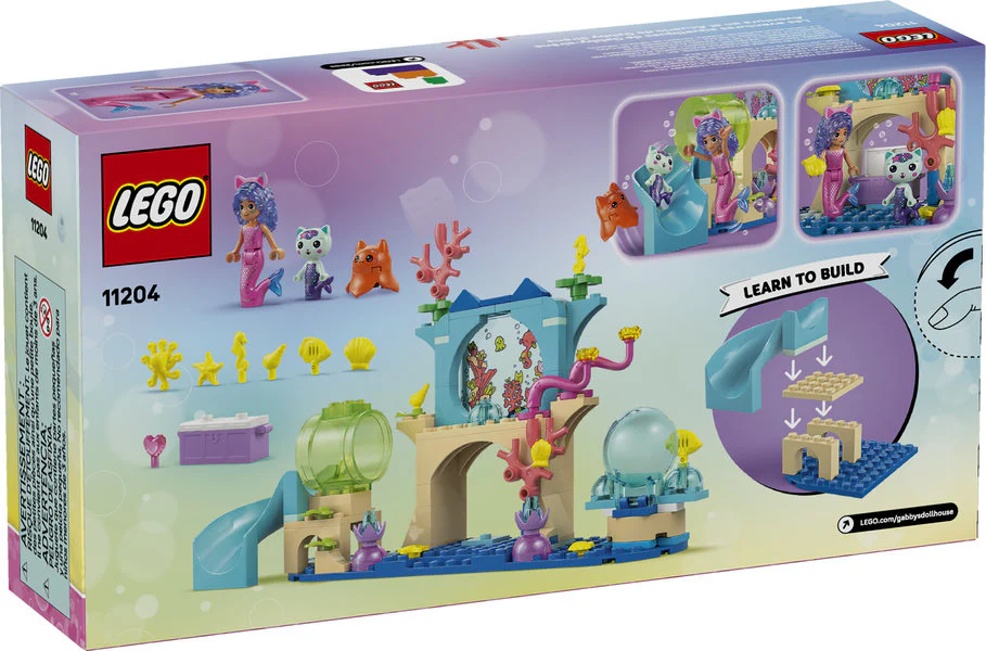 LEGO® Gabby’s Dollhouse Mermaid Gabby's Aquarium Adventure - Image 2
