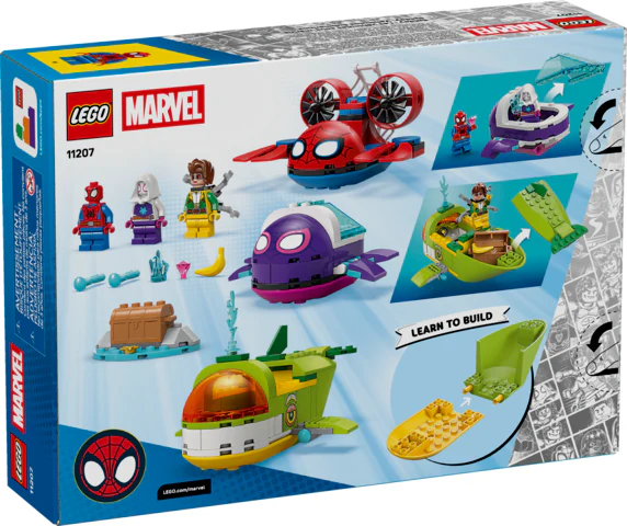 LEGO® Spidey And His Amazing Friends Spidey Underwater Vehicles - Image 2