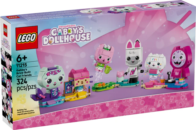 LEGO® Gabbys Brick-Built Cat Friends Gabby's Dollhouse