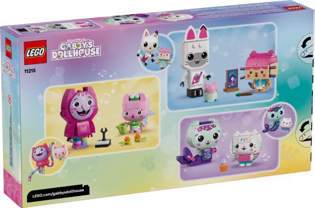 LEGO® Gabbys Brick-Built Cat Friends Gabby's Dollhouse - Image 2