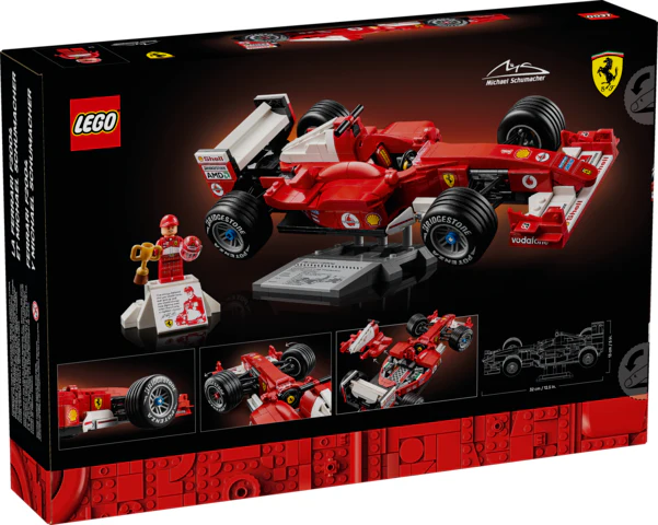 LEGO® Icons Ferrari F2004 & Michael Schumacher - Image 2