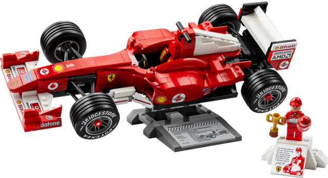 LEGO® Icons Ferrari F2004 & Michael Schumacher - Image 3
