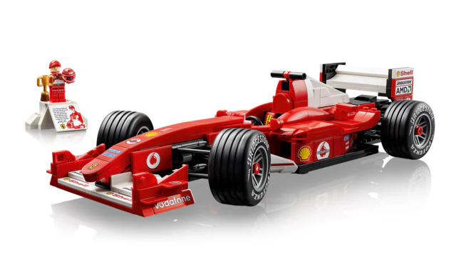 LEGO® Icons Ferrari F2004 & Michael Schumacher - Image 4