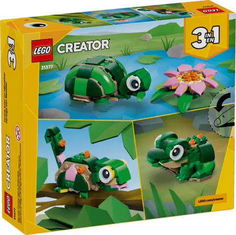 LEGO® Creator 3in1 Turtle With A Water Lily - Image 2
