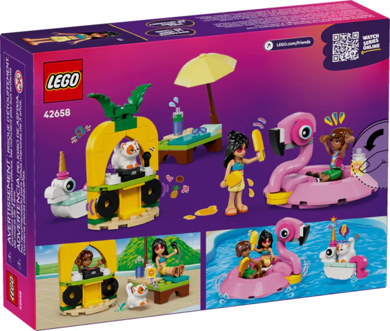 LEGO® Friends Unicorn & Flamingo Pool Party - Image 2