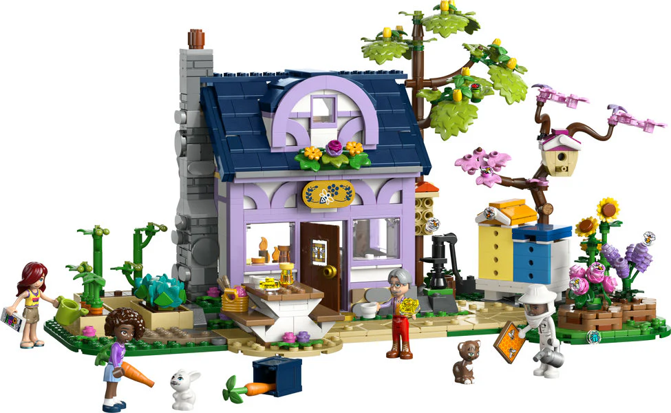 LEGO® Friends Beekeepers’ House and Flower Garden - Image 3