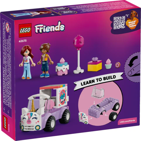 LEGO® Friends Unicorn Cake Delivery Car 4 Plus - Image 2