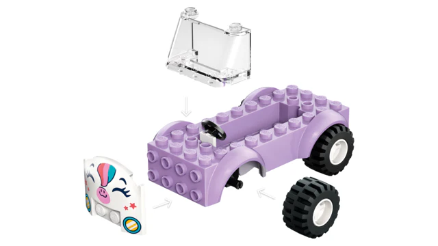 LEGO® Friends Unicorn Cake Delivery Car 4 Plus - Image 4