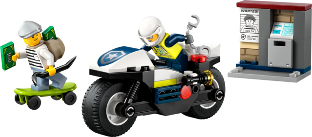 LEGO® City Police Motorcycle Chase - Image 3
