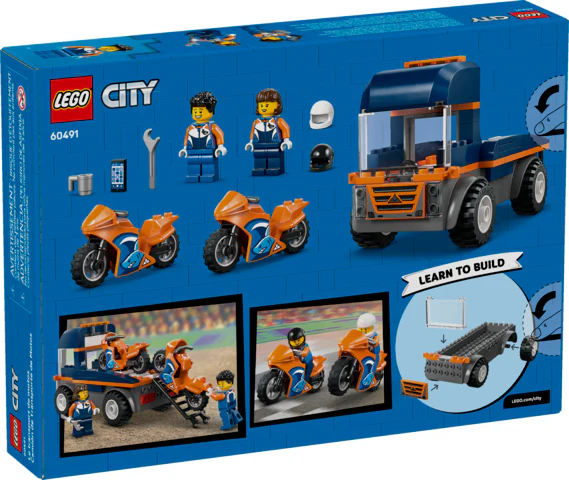 LEGO® City Motorcycle Transporter 4+ - Image 2