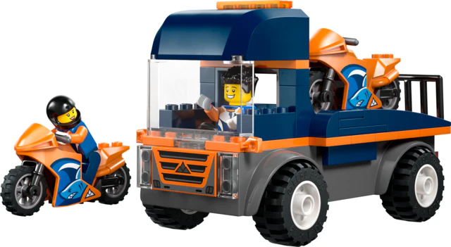 LEGO® City Motorcycle Transporter 4+ - Image 3