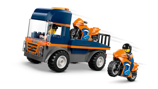 LEGO® City Motorcycle Transporter 4+ - Image 4