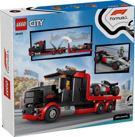 LEGO® City F1® Display Truck with Audi F1® Race Car - Image 2