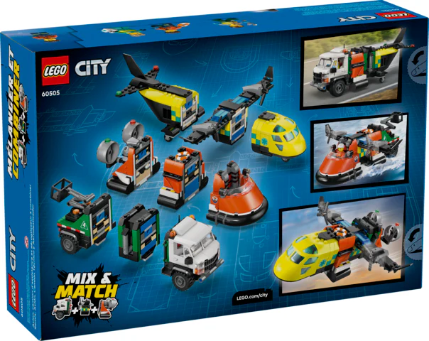 LEGO® City Airplane, Truck & Hovercraft Remix - Image 2