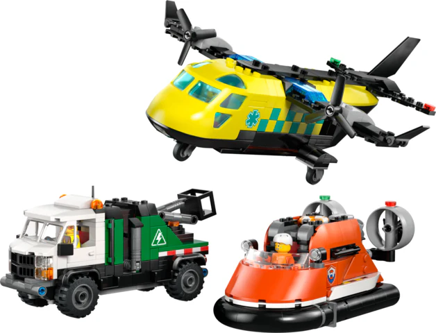 LEGO® City Airplane, Truck & Hovercraft Remix - Image 3