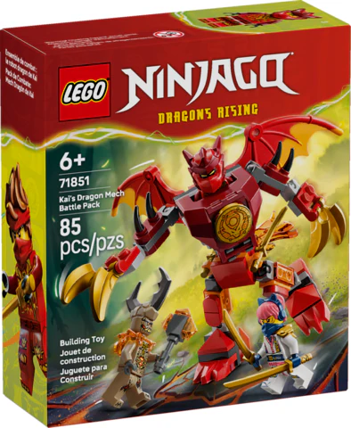LEGO® NINJAGO® Kai's Dragon Mech Battle Pack