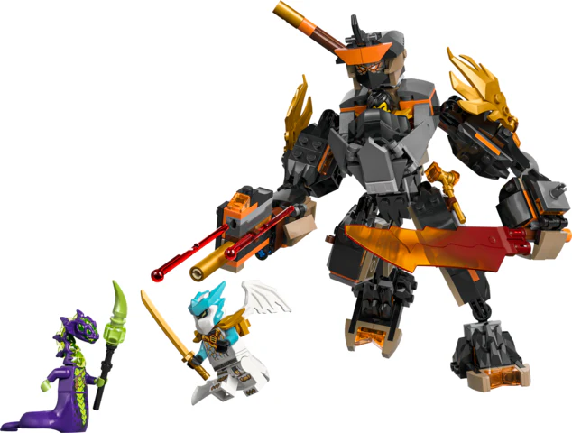 LEGO® NINJAGO® Cole's Mission Mech & Dragon Zane - Image 3
