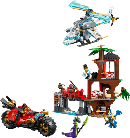 LEGO® NINJAGO® Ninja Vehicle Treehouse Battle - Image 3