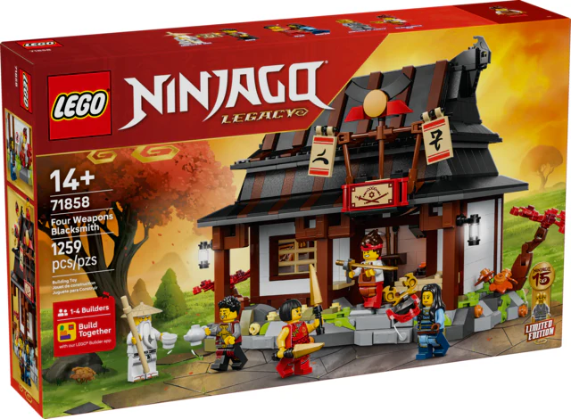 LEGO® NINJAGO® Four Weapons Blacksmith 15th Anniversary