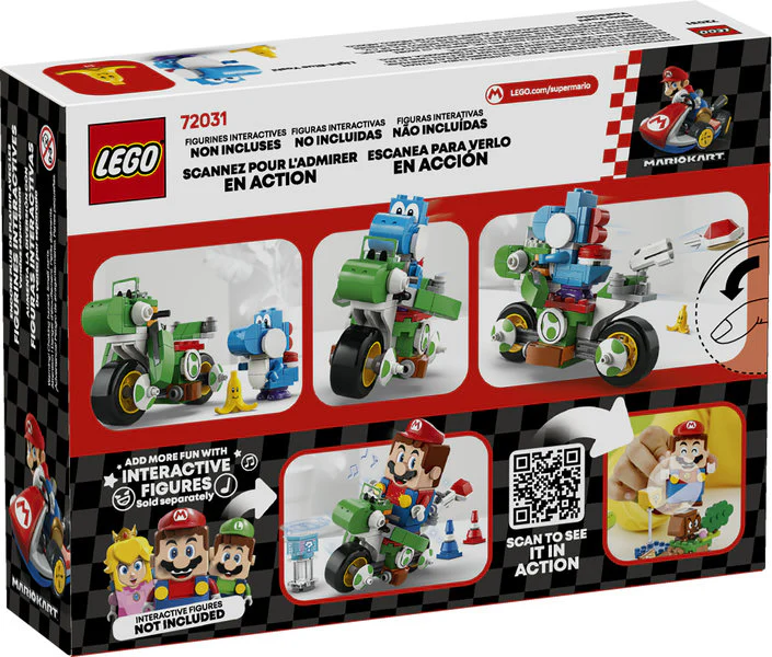 LEGO® Super Mario™: Mario Kart™ – Yoshi Bike - Image 2