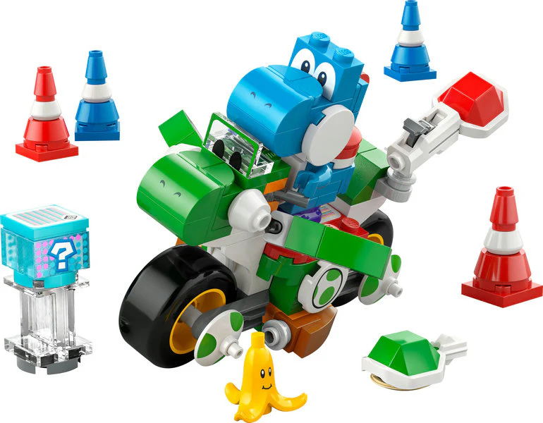 LEGO® Super Mario™: Mario Kart™ – Yoshi Bike - Image 3