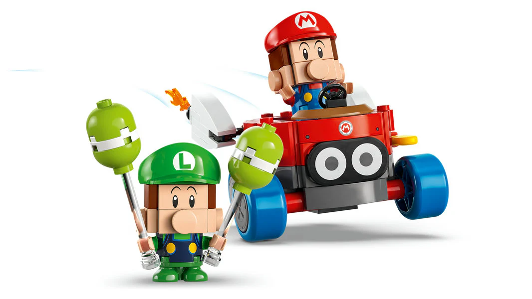 LEGO® Super Mario™ Baby Mario Vs Baby Luigi Mario Kart™ - Image 5