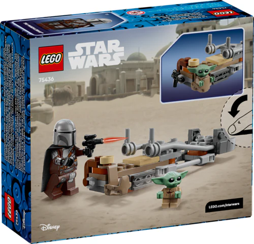 LEGO® Star Wars™ Mandalorian & Grogu's Speeder Bike - Image 2