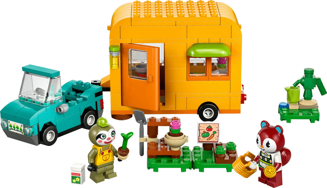 LEGO® Animal Crossing™ Leif's Caravan Garden Shop - Image 3