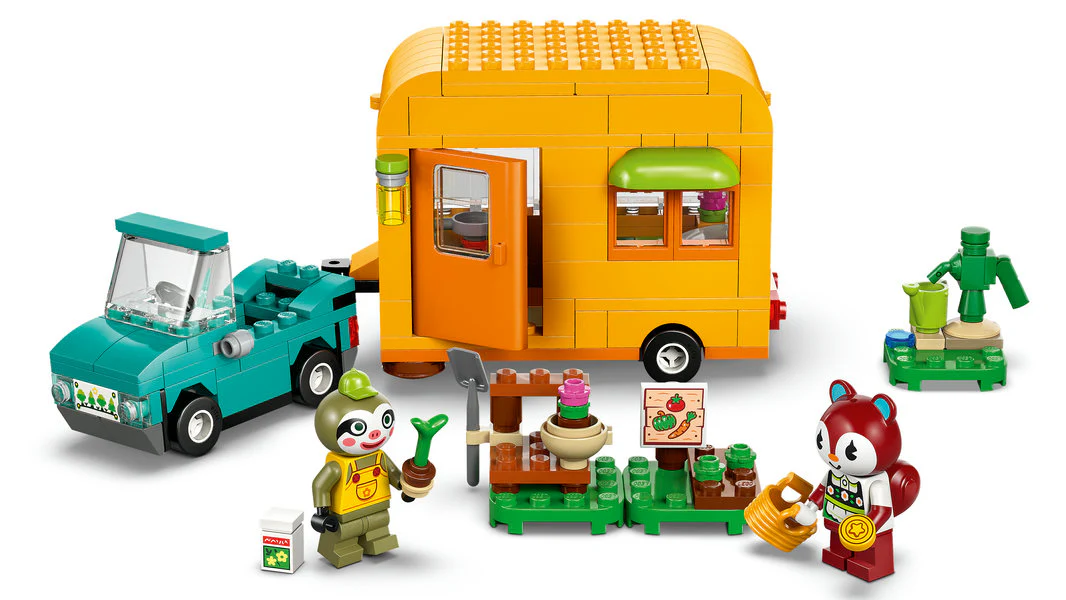 LEGO® Animal Crossing™ Leif's Caravan Garden Shop - Image 4