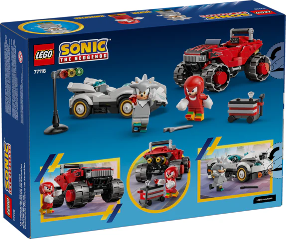 LEGO® Sonic the Hedgehog™ Silver's Car Vs. Knuckles' Monster Truck - Image 2