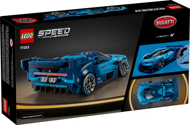 LEGO® Speed Champions Bugatti Vision Gran Turismo Hyper Sports Car - Image 2