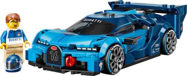 LEGO® Speed Champions Bugatti Vision Gran Turismo Hyper Sports Car - Image 3