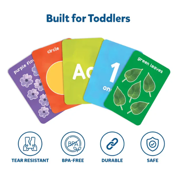 Letters Numbers Shapes Colors Flash Cards - Image 3