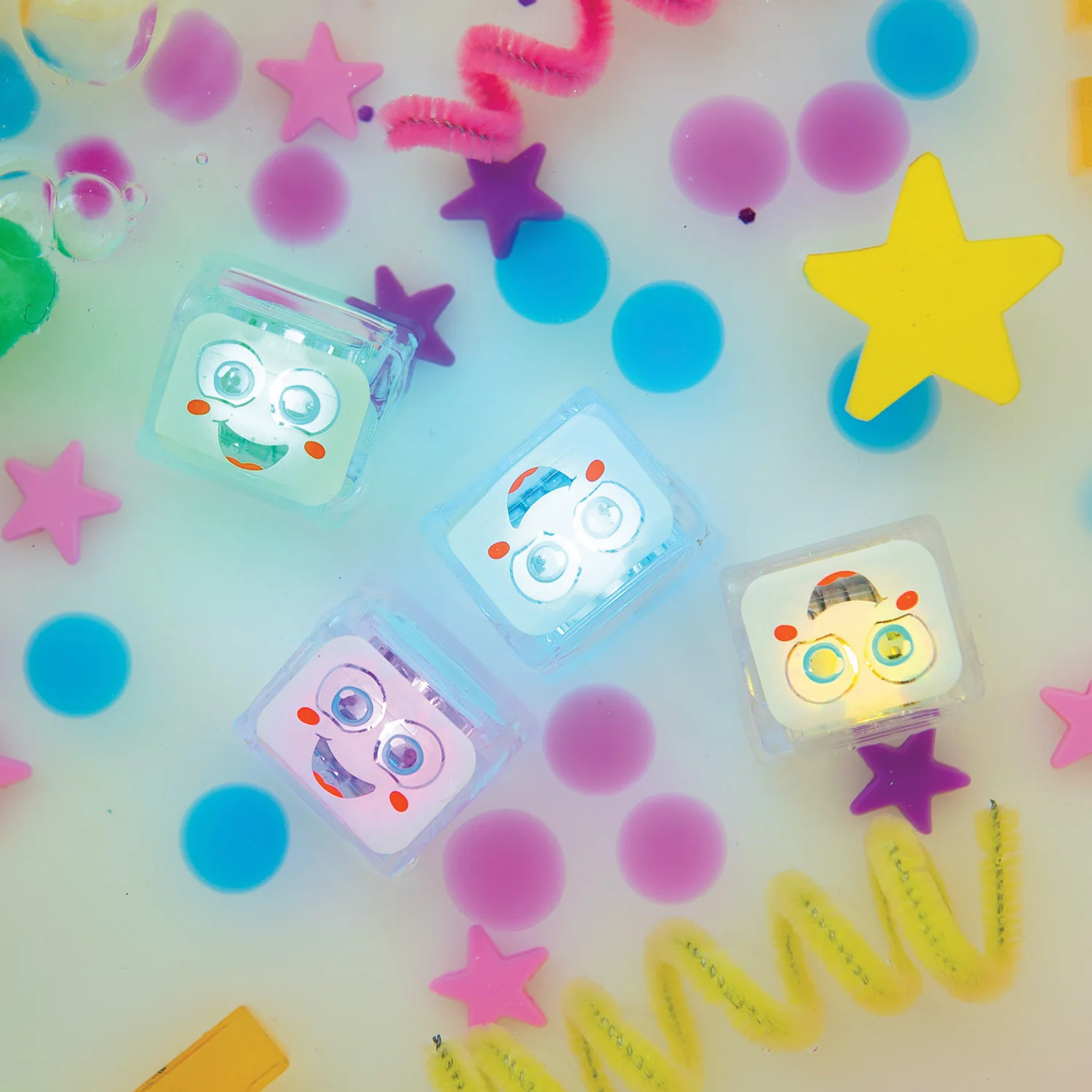 Glo Pals Light-Up Cubes Limited Edition Party Pal! - 4 Pack - Image 5