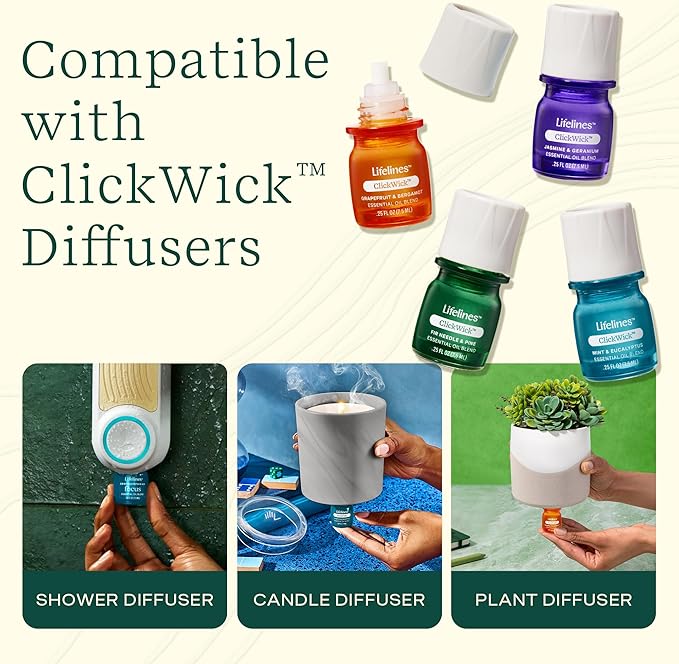 Essential Oil Blends Clickwick Refill (4 pack) - Image 4